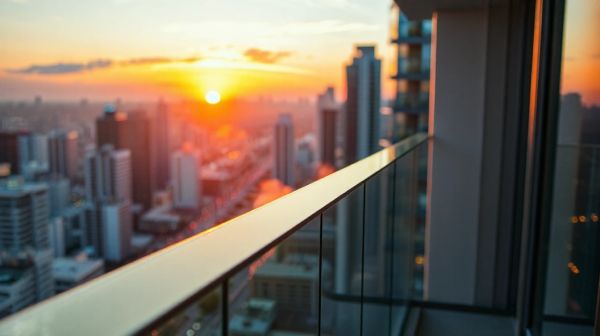 Elevate your property with stunning glass balcony designs